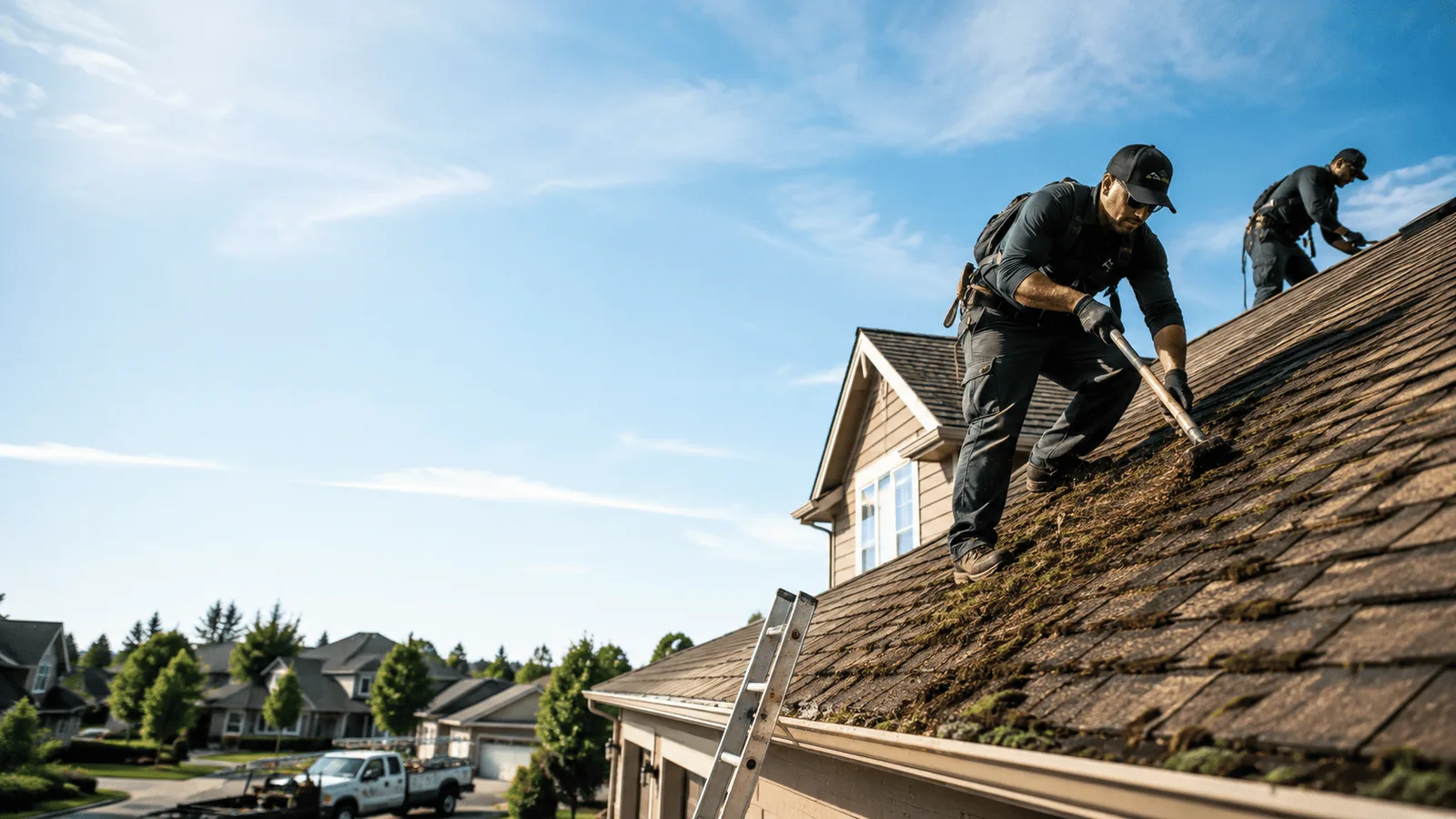 Roof Moss Removal in Kansas, OH near me